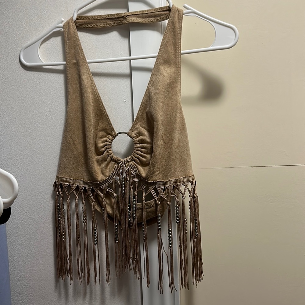 Halter crop top